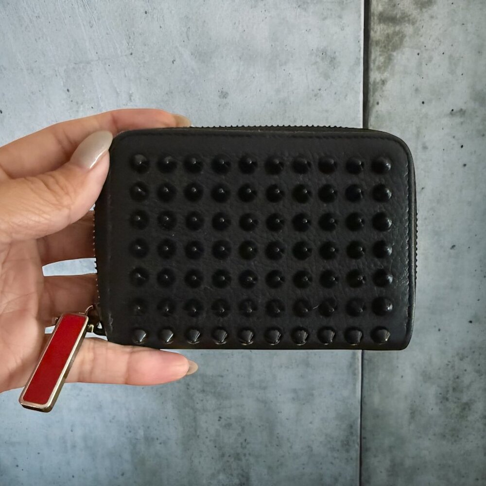 Christian Louboutin Panettone Black Coin Purse